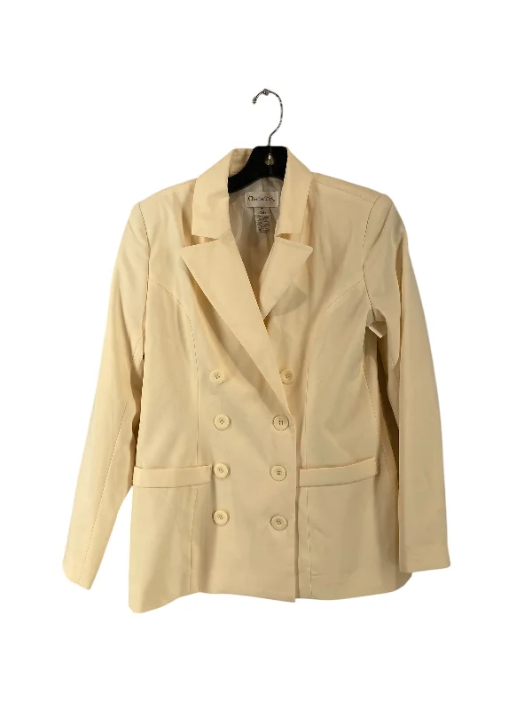 Blazer By Chadwicks In Cream, Size: 2