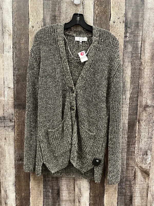 Sweater Cardigan By John + Jenn In Green, Size: Xs