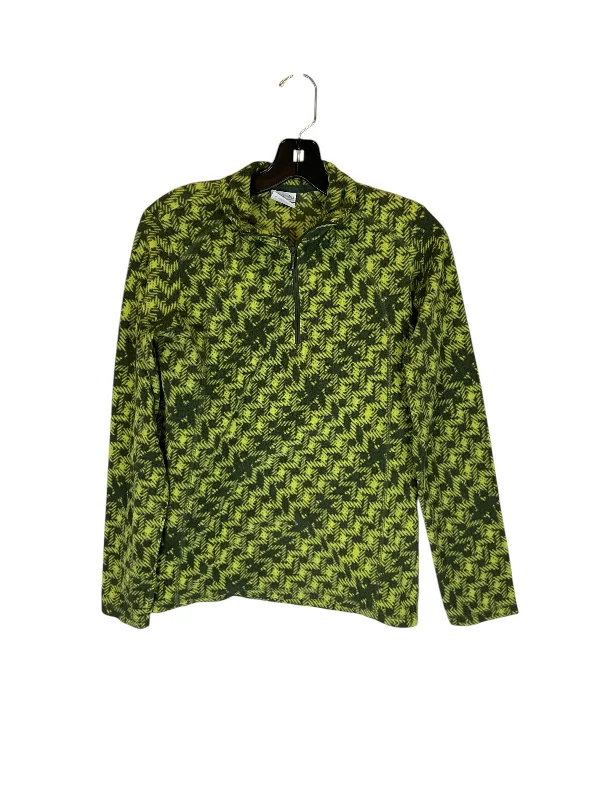 Sweatshirt Collar By Columbia In Green, Size: S