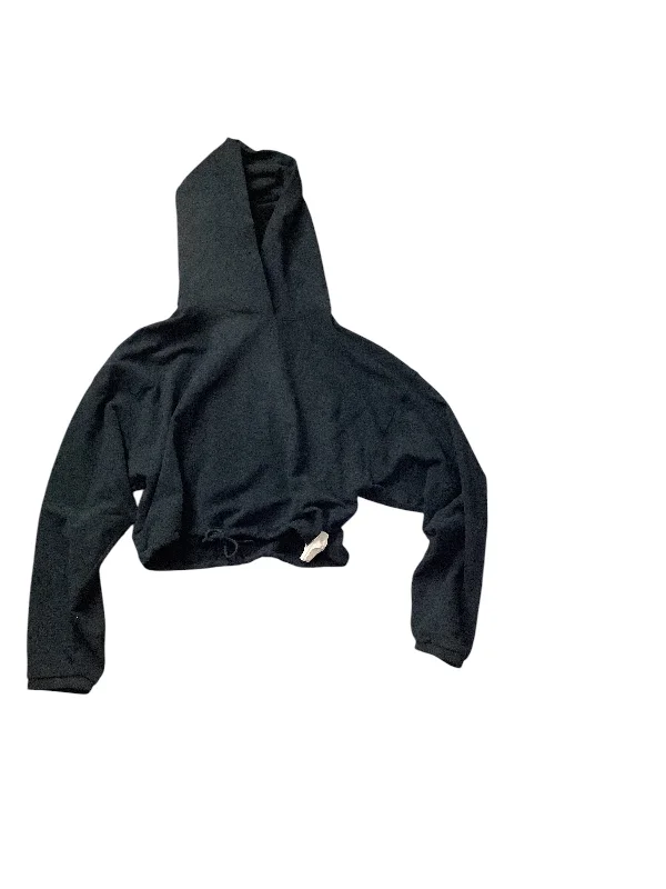 Sweatshirt Hoodie By Babaton In Black, Size: L