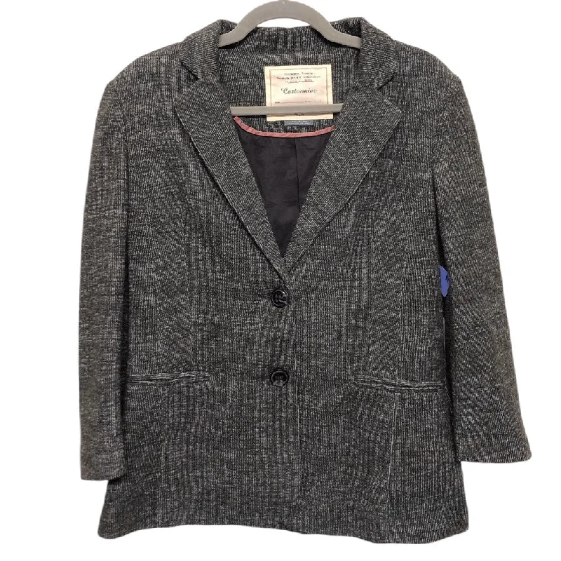 Blazer By Anthropologie In Grey, Size: L