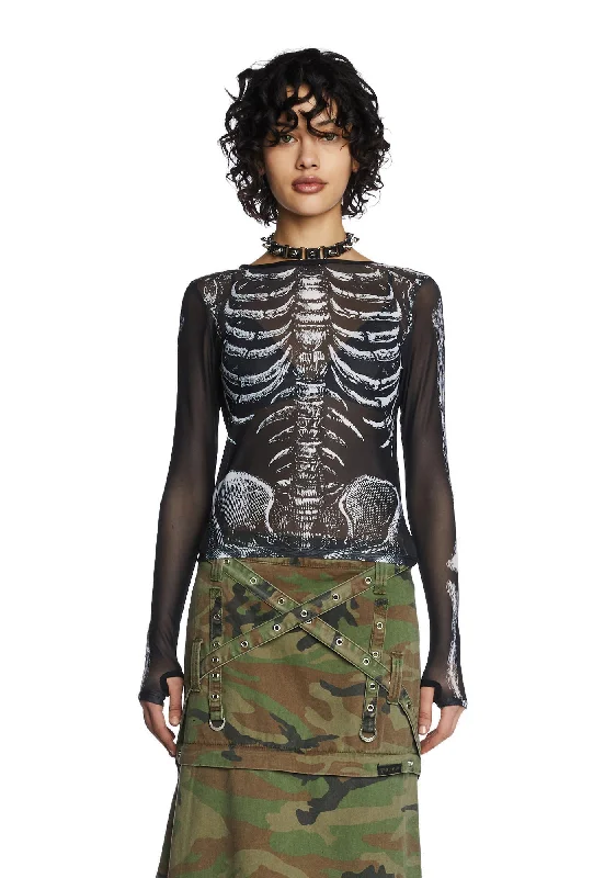 Boneyard Mesh Top