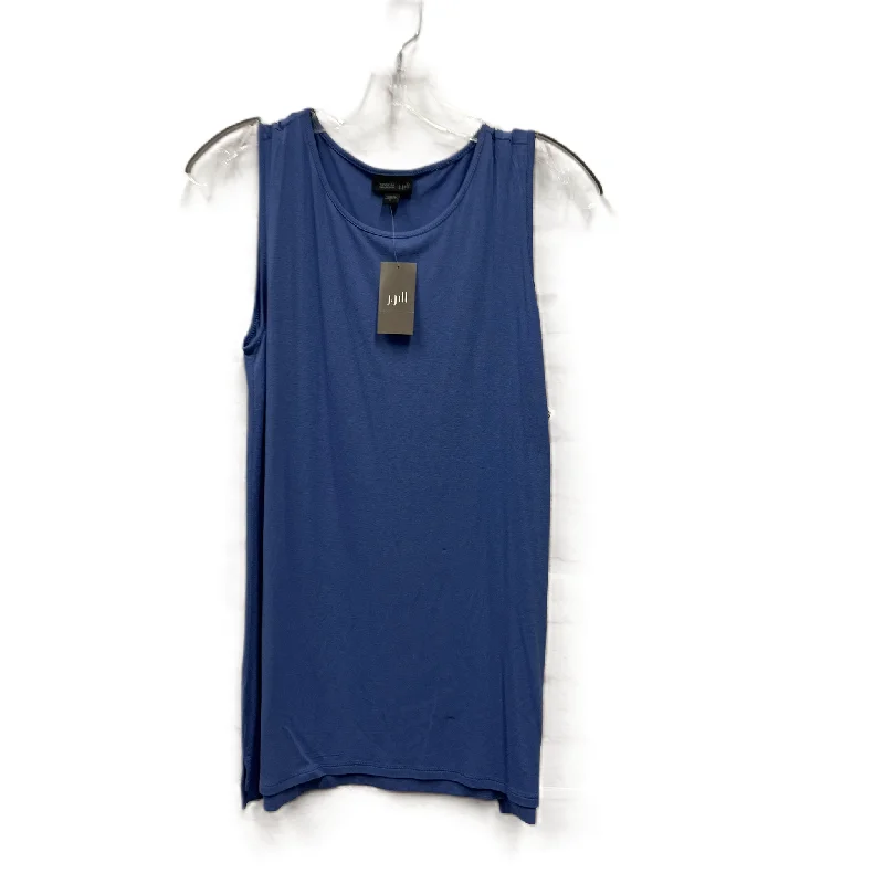 Top Sleeveless By J. Jill In Blue, Size: S