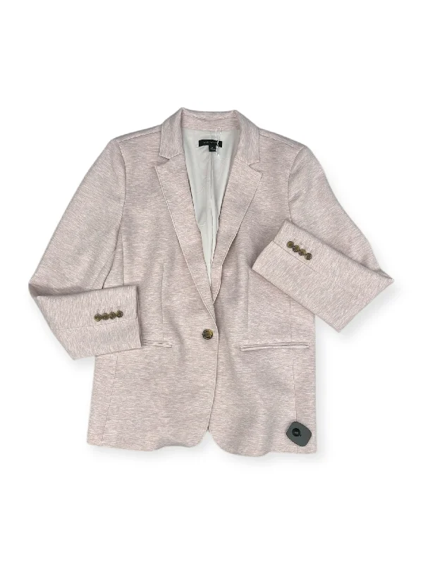 Blazer By Ann Taylor In Pink, Size: 14