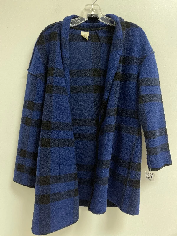 Sweater Cardigan By Cmc In Blue, Size: S