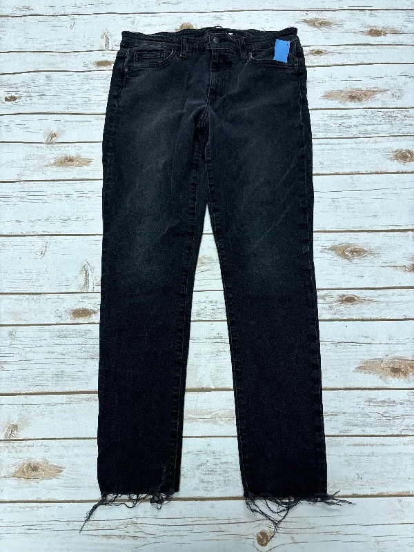 Jeans Skinny By Joes Joes In Black Denim, Size: 12