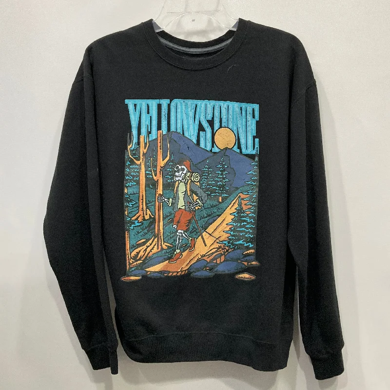 Sweatshirt Crewneck By call your mother In Black, Size: M