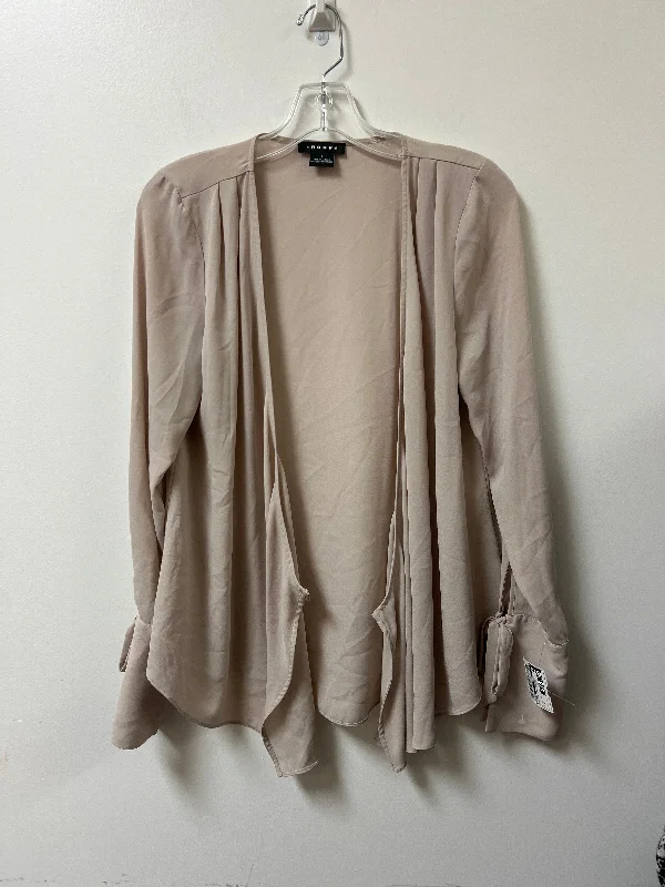 Sweater Cardigan By Trouve In Tan, Size: S