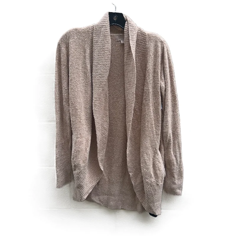 Sweater Cardigan By Barefoot Dreams In Tan, Size: Xs