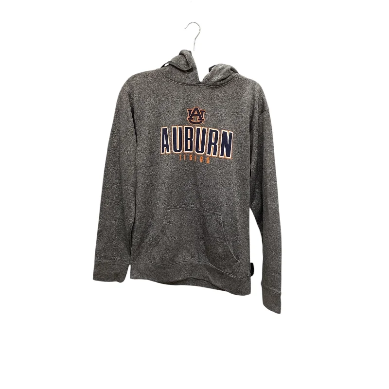 Sweatshirt Hoodie By Champion In Grey, Size: S