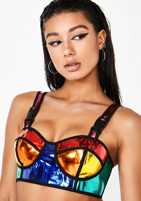 Rainbow Runner Bra Top