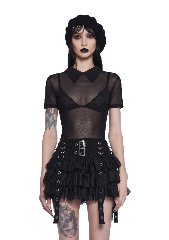 Sheer Insanity Mesh Top