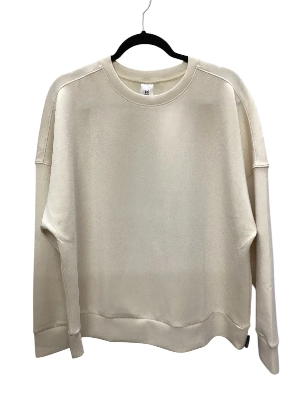 Sweatshirt Crewneck By Members Mark In Cream, Size: Xl