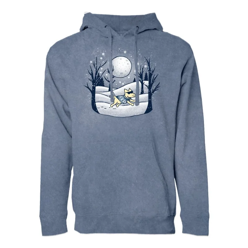 Winter Moon - Salt Wash Hoodie