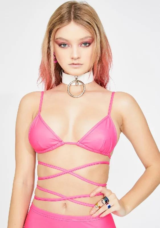 Sugar Fairy Wrap Bra Top