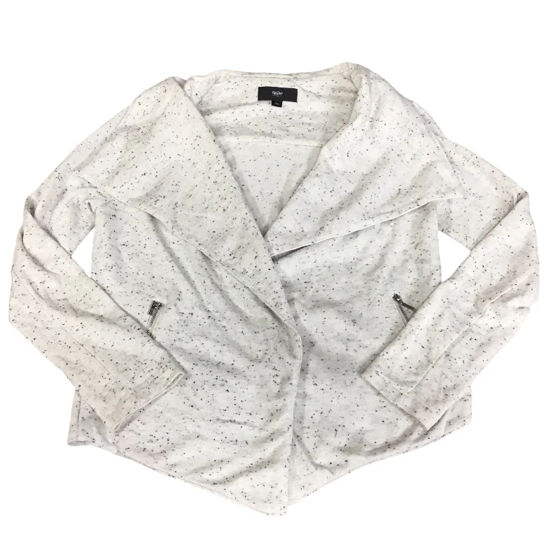 Sweater Cardigan By Mossimo In White, Size: M