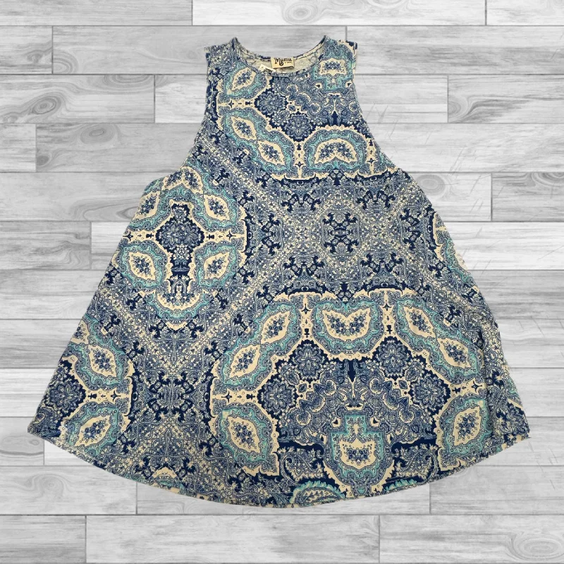 Top Sleeveless By Mumu In Blue, Size: Xs