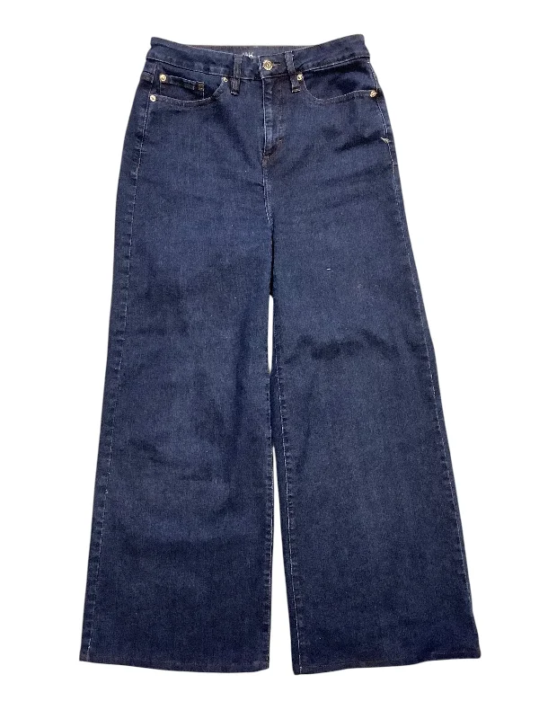 Jeans Wide Leg By Inc In Blue Denim, Size: 8