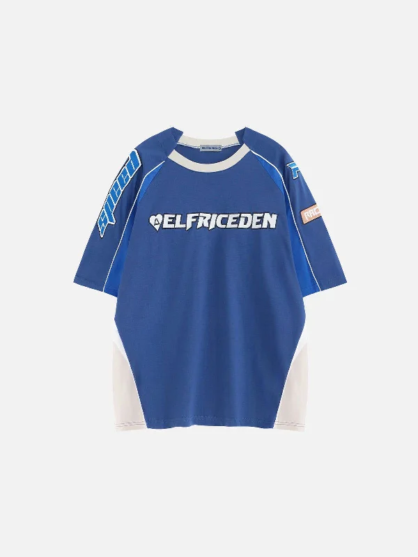 Aelfric Eden Embroidery Racing Tee