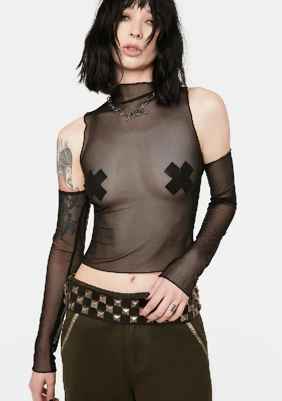 Underground Chic Mesh Top