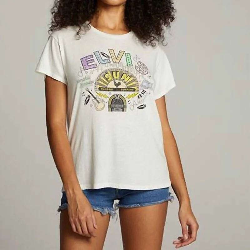 Sun Records Memphis Collage Tee In Bright White