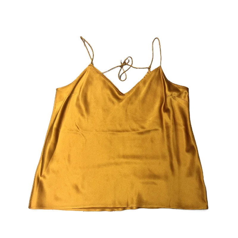 Top Sleeveless By Paige In Orange, Size: M