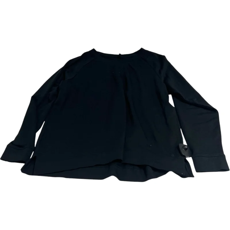 Top Long Sleeve Basic By Lou And Grey In Black, Size: L