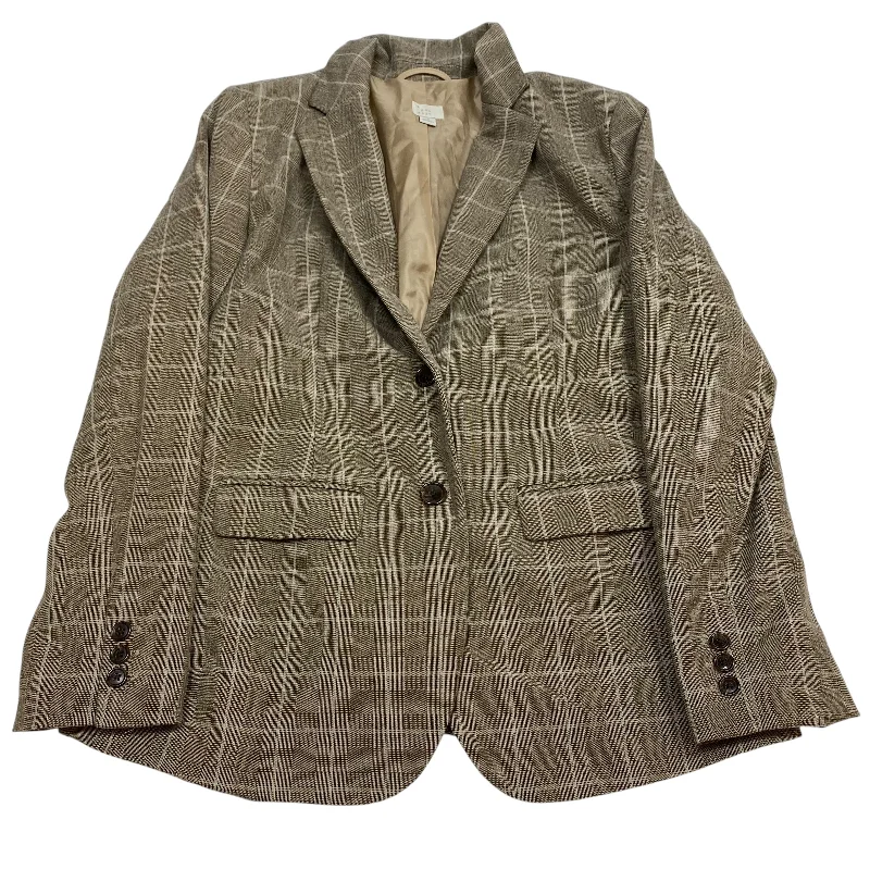 Blazer By A New Day In Brown, Size: L