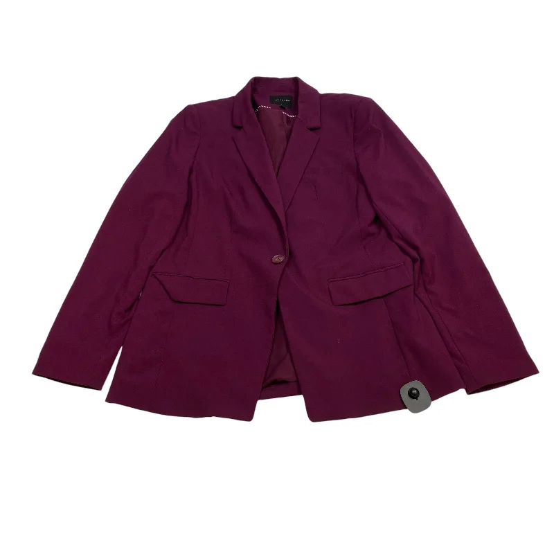 Blazer By Limited In Purple, Size: L