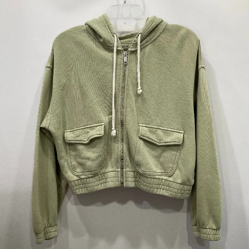 Sweatshirt Hoodie By Aerie In Green, Size: M