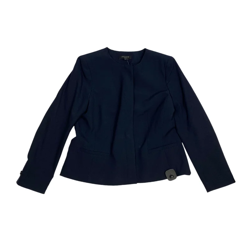 Blazer By Ann Taylor In Navy, Size: 12p