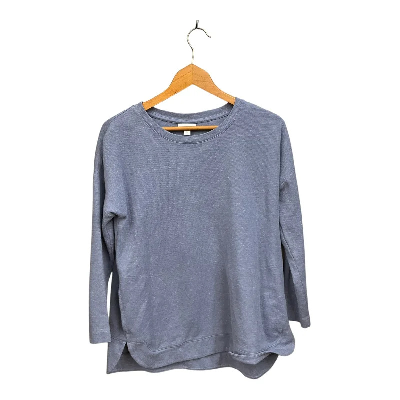 Top Long Sleeve By J. Jill In Blue, Size: M