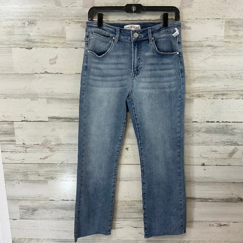 Jeans Straight By Risen In Blue, Size: 10