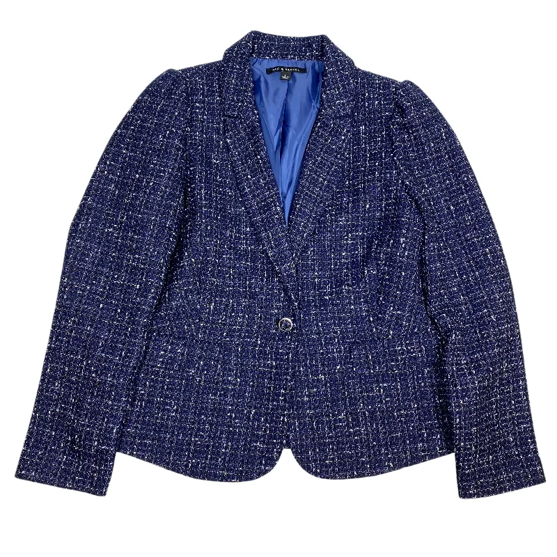 Blazer By Zac And Rachel In Blue, Size: L