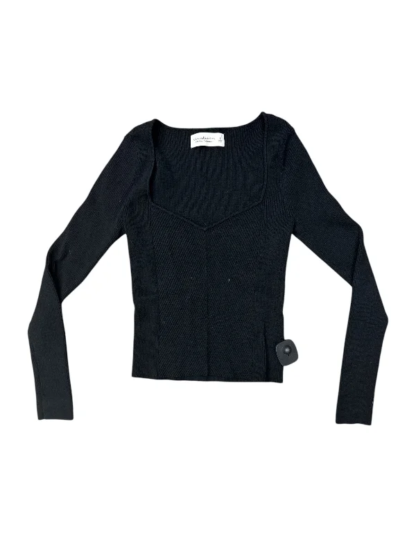 Top Long Sleeve Basic By Abercrombie And Fitch In Black, Size: S