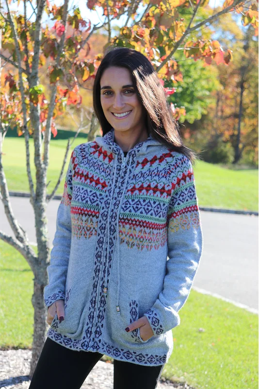 Women`s Chachani Full Zip Hooded Sweater