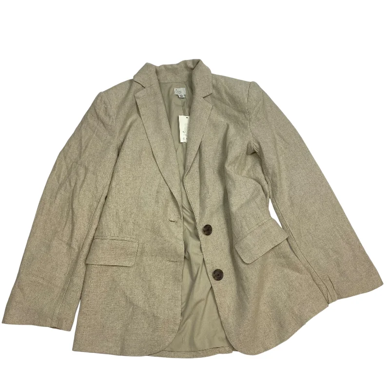 Blazer By A New Day In Tan, Size: Xs