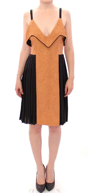 Women's Effortless Casual Outfit FILOS   Silk Sleeveless Above Sheath Women's Dress