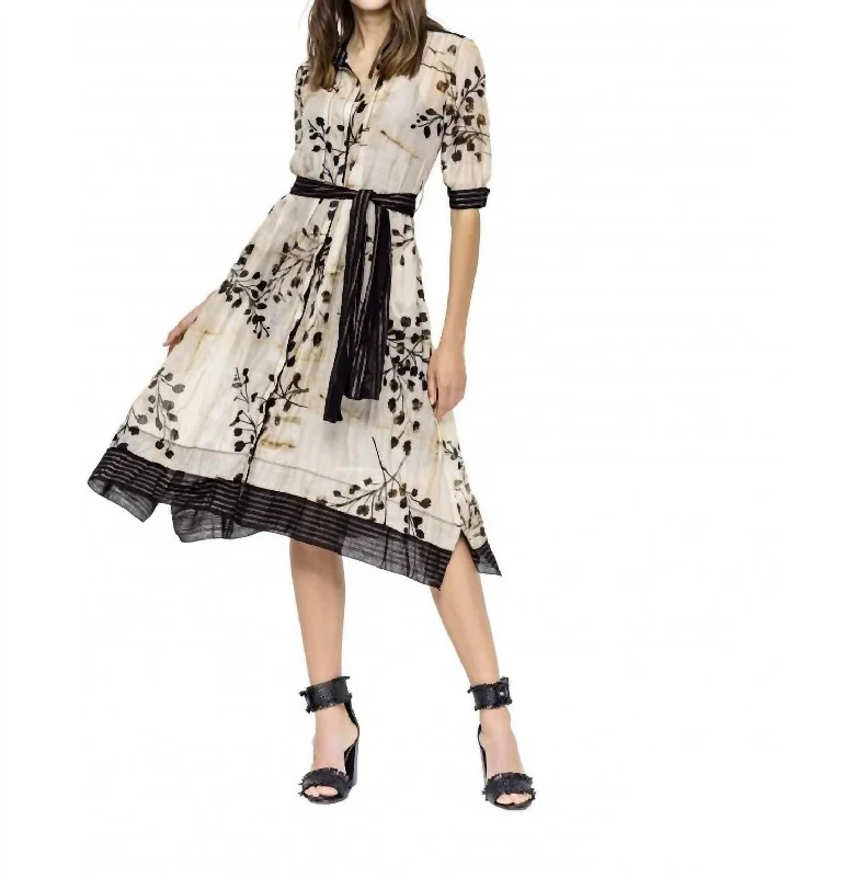 Style Beyond Borders Blouse Dress In Floral