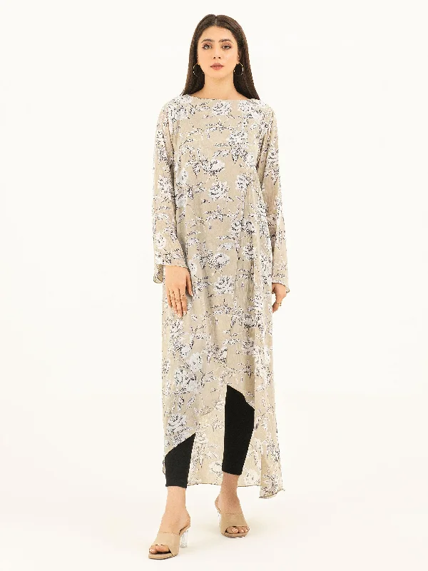 Limited Time Special Offer Printed Chiffon Dress