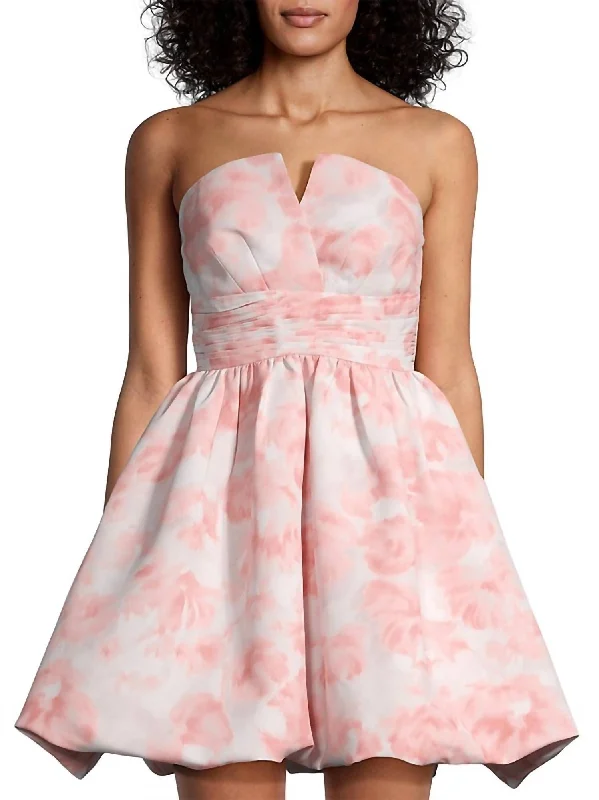 Women's Clothing Sale Maura Dress In Blush Watercolor Floral