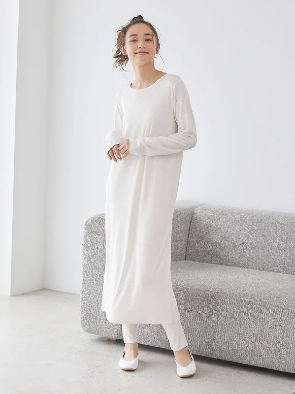 Score The Best Deals Before Monday Star Print Lounge Ribbed Dress