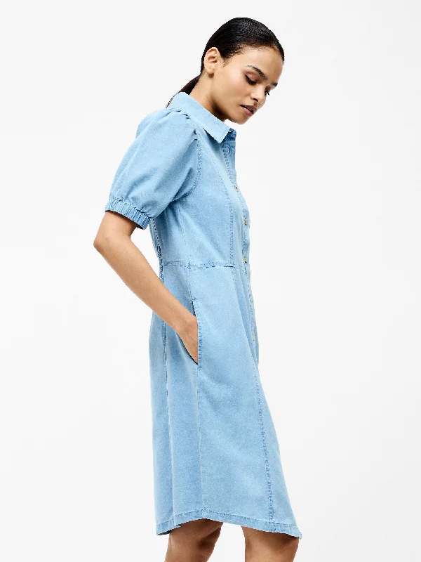 Luxury Fashion Chambray Btn Thru Dress K SS25