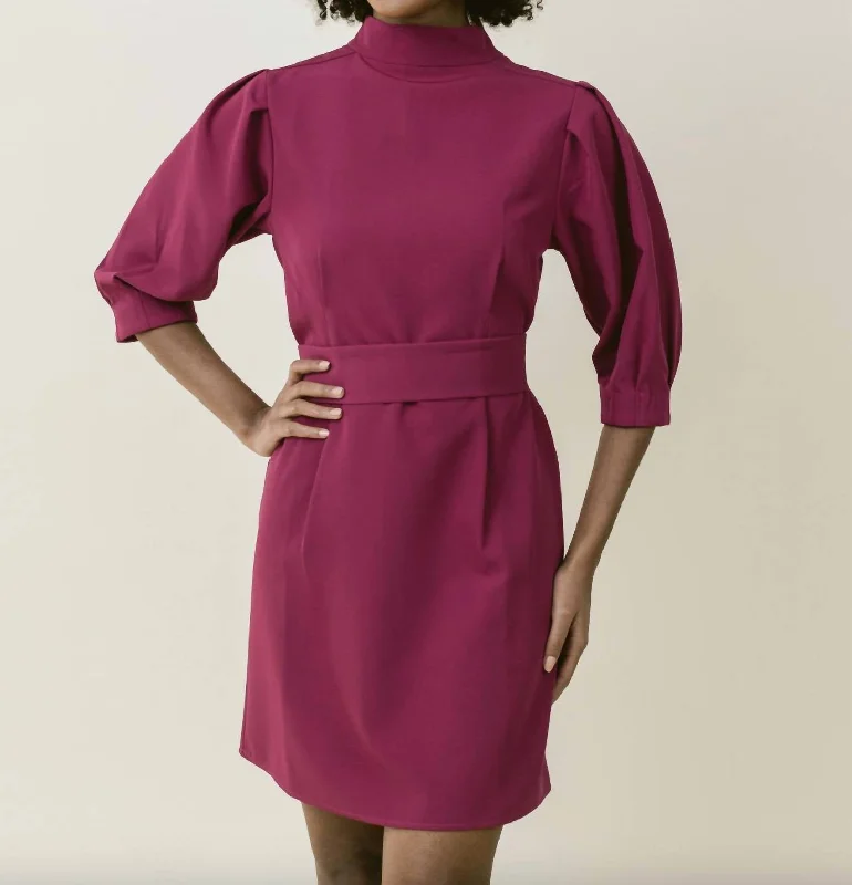 Crazy Discounts, Hurry Up Chloe Dress In Plum