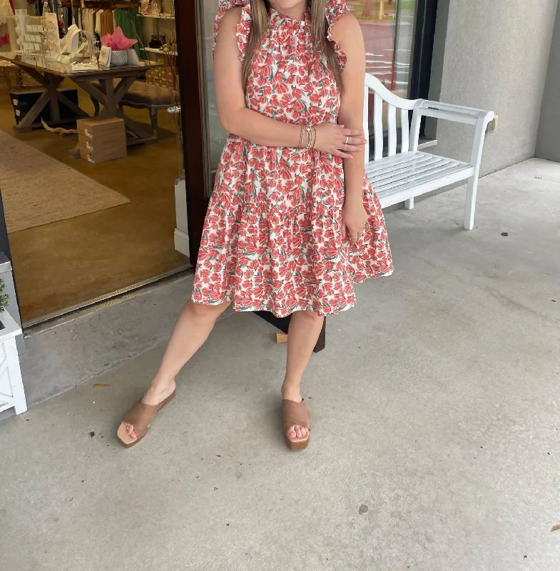 Your Next Fashion Find Is On Sale Floral Tired Poplin Dress