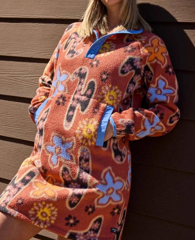 Browse Our Top Products Campo Fleece 1/4 Snap Dress