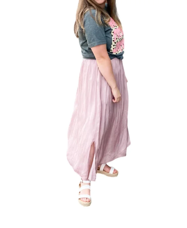 Elodie Skirt In Mauve