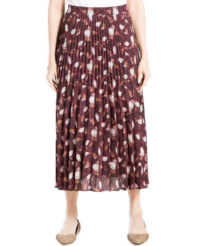 Max Studio Pleated Skirt