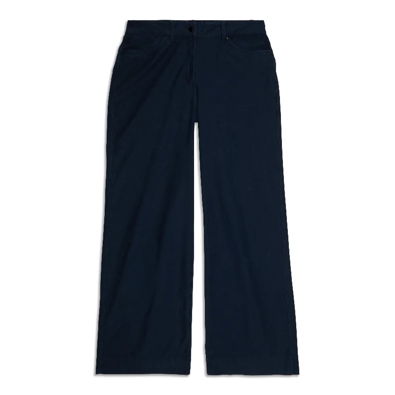 City Sleek 5 Pocket High-Rise Wide-Leg Pant Full Length - Resale