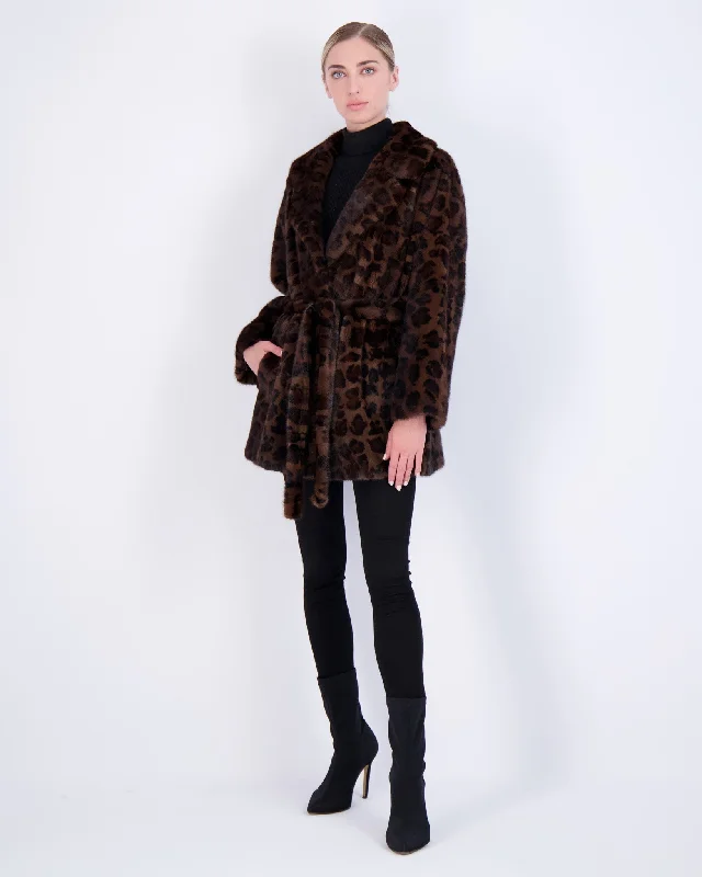 Mink Jacket with Belt